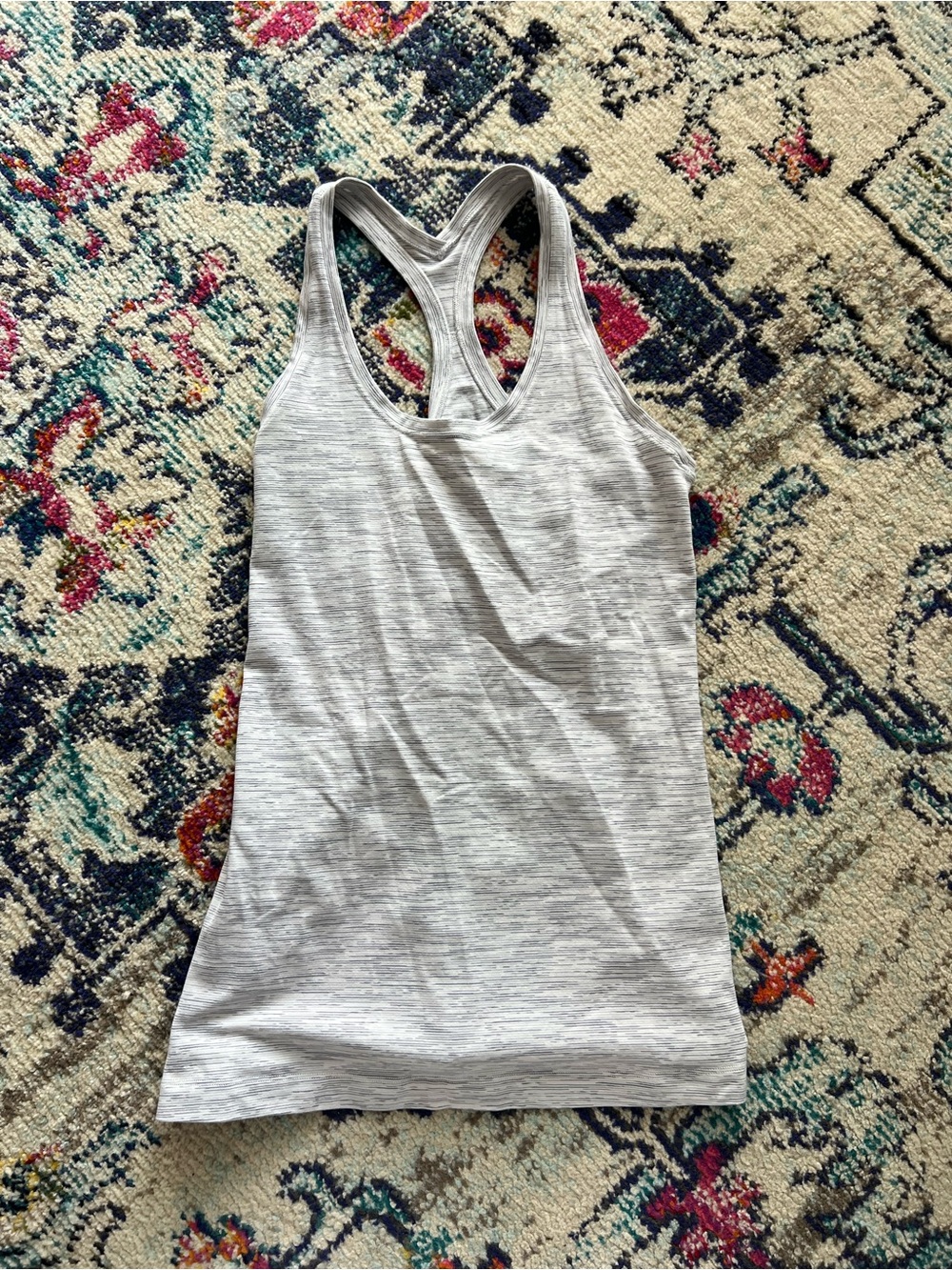 lululemon Women’s Heather Gray Racerback Tank Top